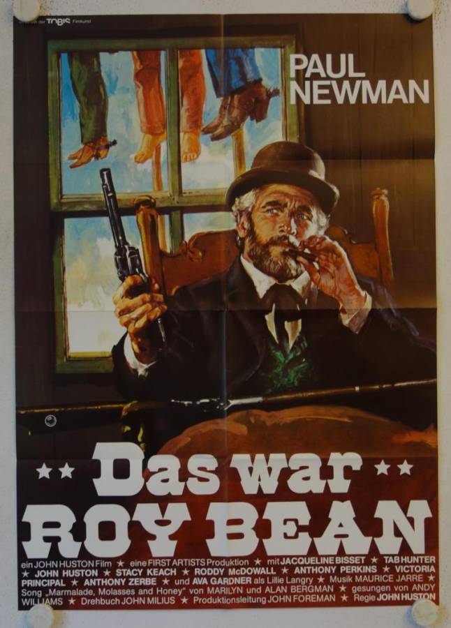 Das war Roy Bean originales deutsches Filmplakat